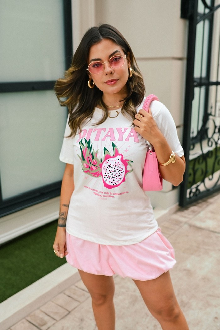 T-SHIRT PITAYA - OFF WHITE