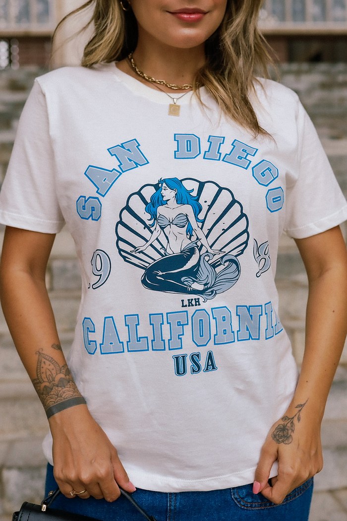 T-SHIRT SAN DIEGO - OFF WHITE