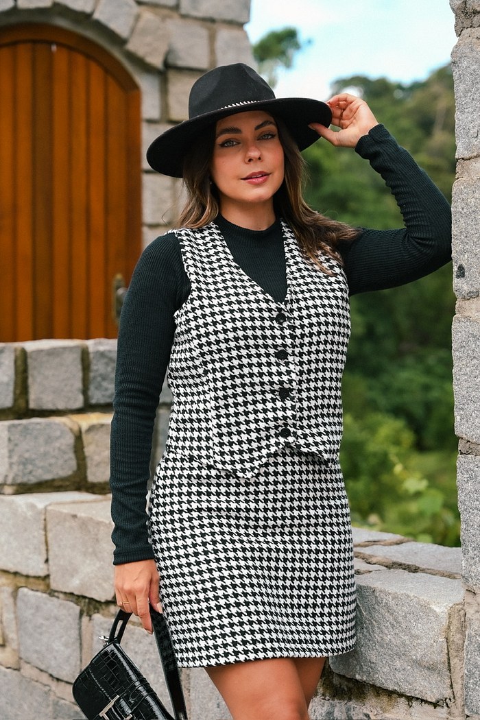 COLETE ALFAIATARIA - TWEED