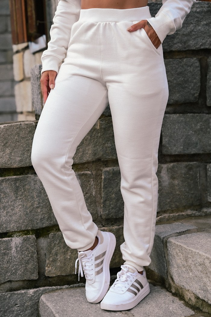 CALÇA MOLETOM - OFF WHITE