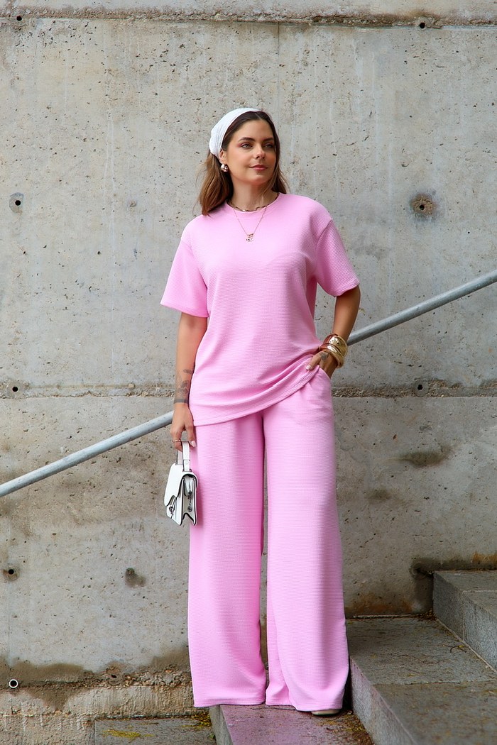 CONJUNTO BELLA - ROSA (TAM ÚNICO)