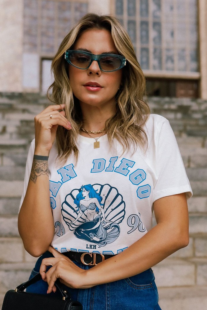 T-SHIRT SAN DIEGO - OFF WHITE