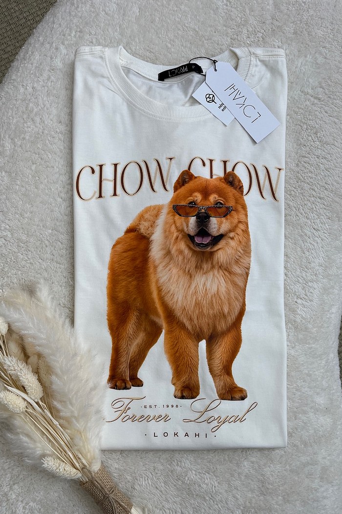 T-SHIRT CHOW CHOW - OFF WHITE