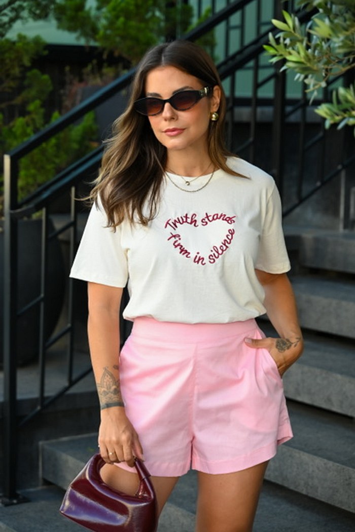 T-SHIRT SILENCE - OFF WHITE