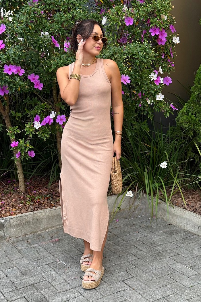 VESTIDO GRAZI - NUDE