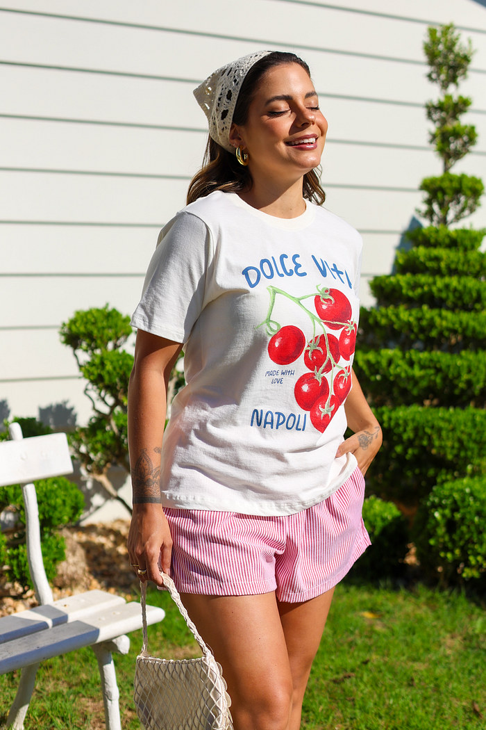 SHORT MANU - VERMELHO