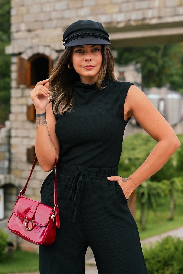 CONJUNTO TURIM - PRETO