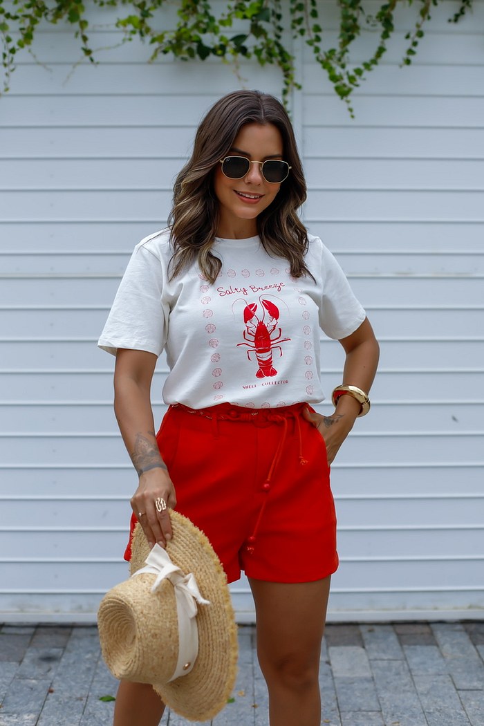 T-SHIRT SALTY BREEZE - OFF WHITE