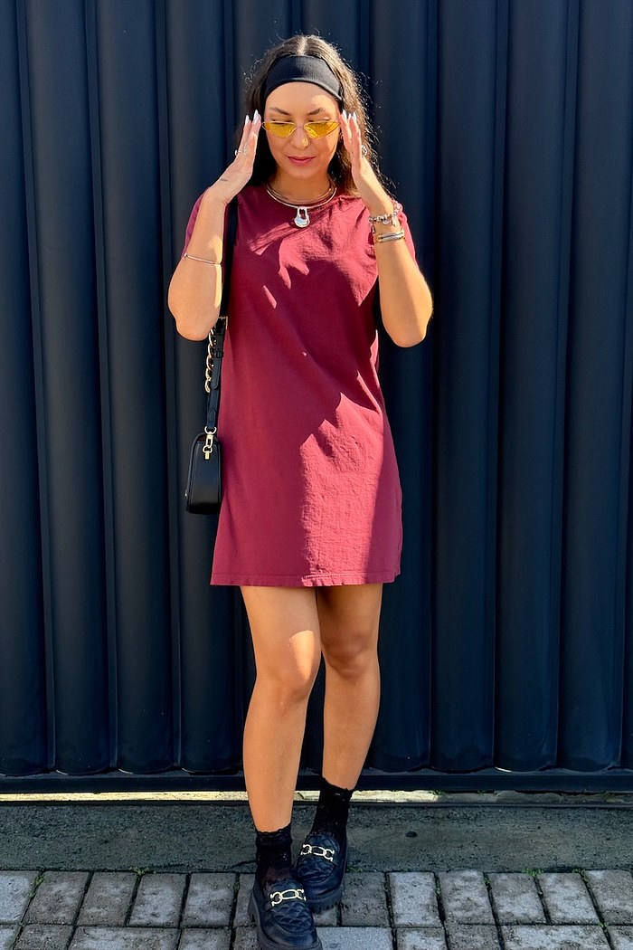 VESTIDO RAFA - MARSALA