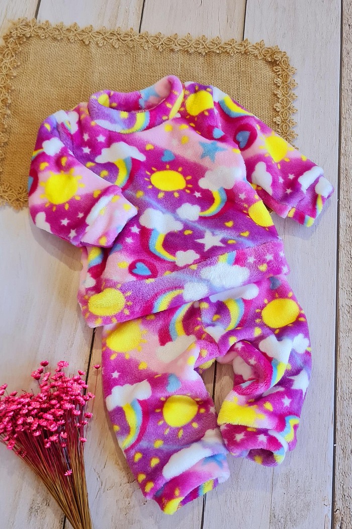 Conjunto Fleece Sem Capuz Feminino