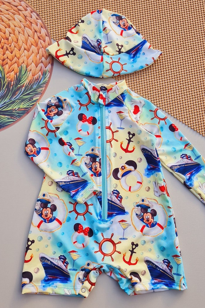 Macacão Ziper Praia