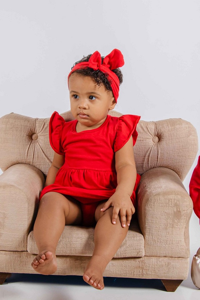 Vestido + Calcinha + Laço