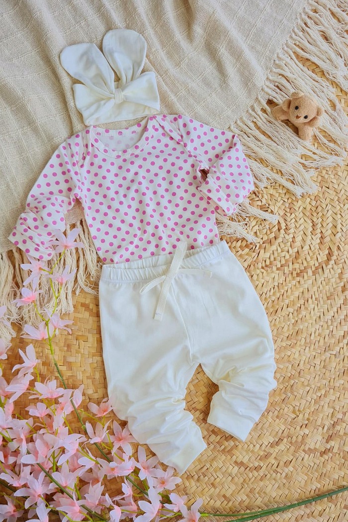 Calça Off + Laço Off + Body ML