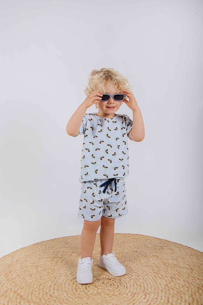 Camiseta MC + Bermuda