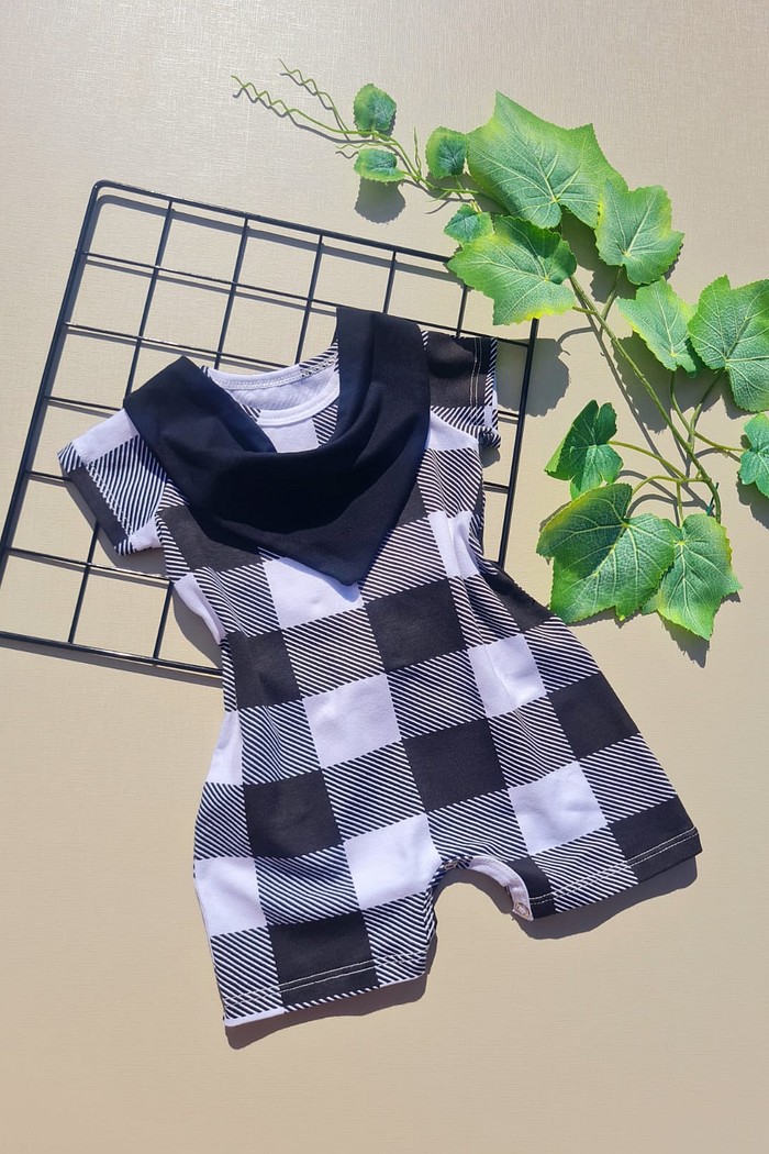 Romper Masculino + Bandana