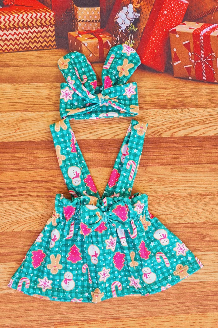 Salopete + Laço Natal