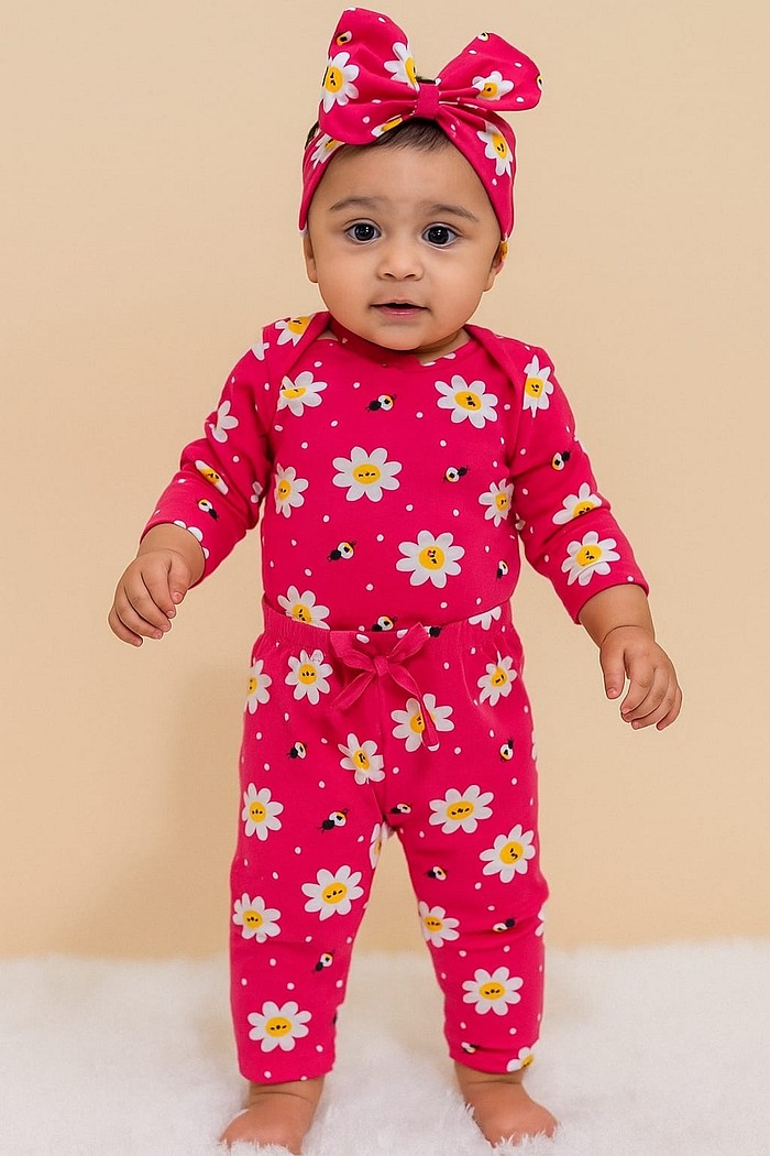 Body ML + Calça + Laço