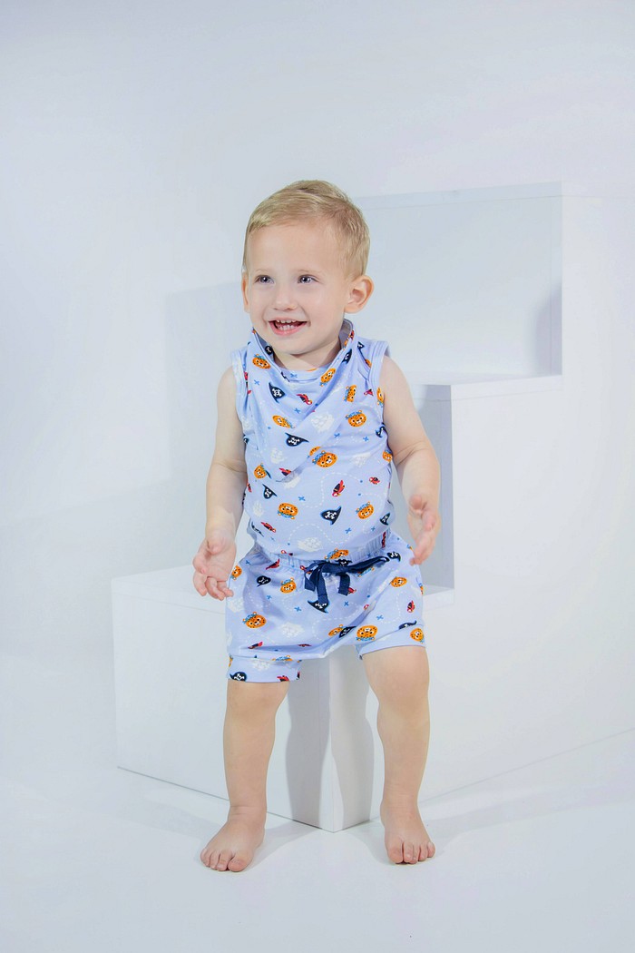 Body Regata + Shorts + Bandana