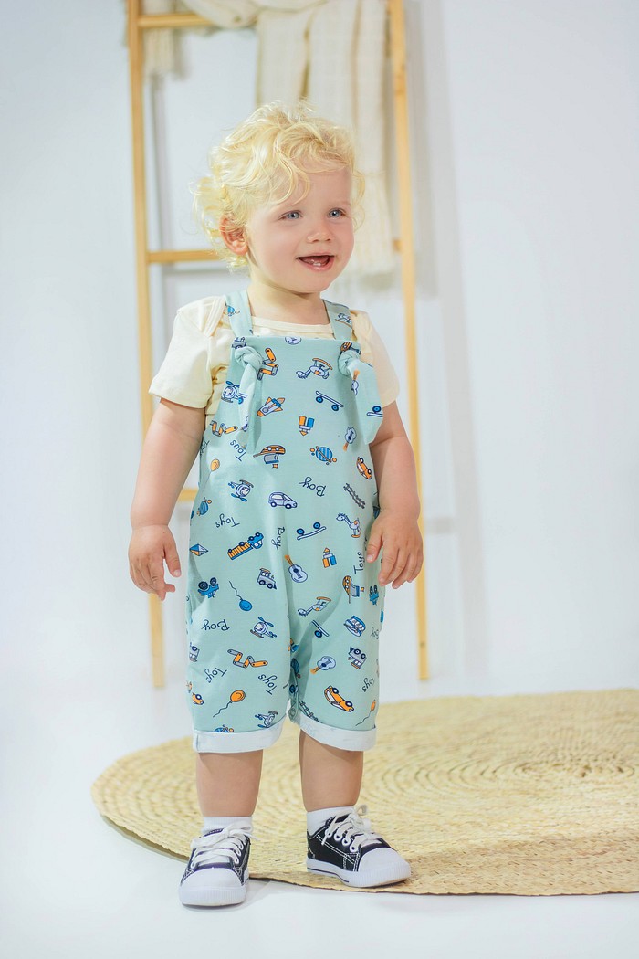 Body MC Creme + Jardineira