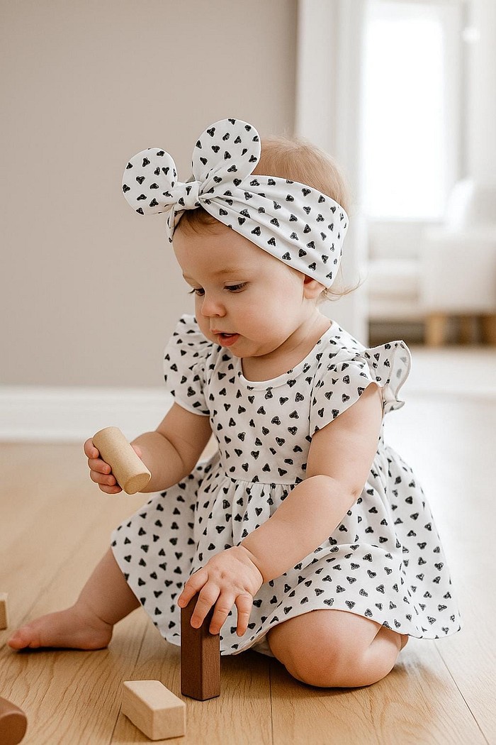 Vestido Armado + Calcinha + Laço