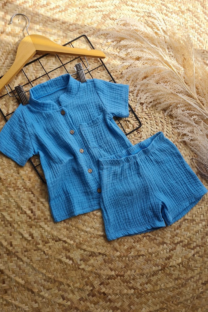 Camisa + Bermuda Algodão