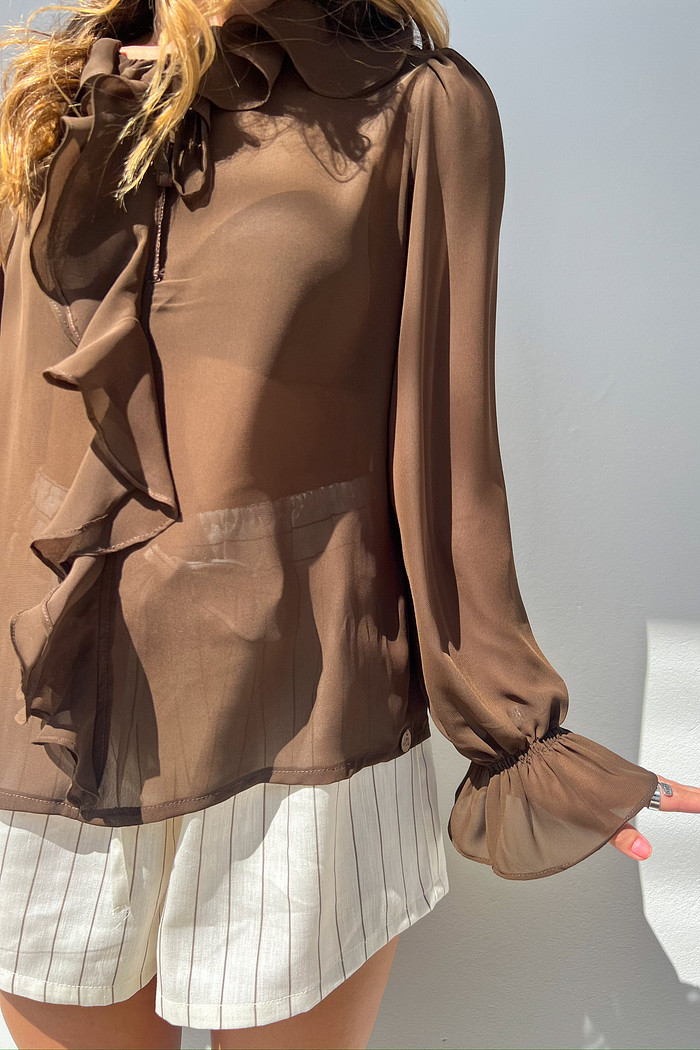 Blusa Babadeira Cacau Joanna - Mini Moni