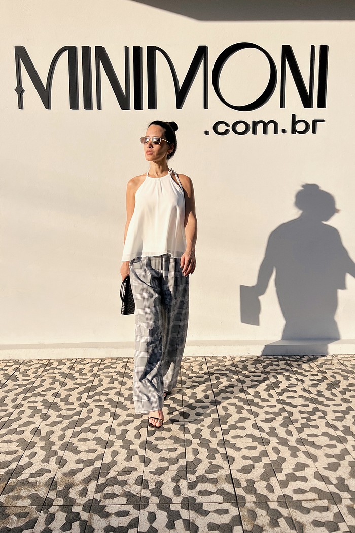 Blusa Branca Laura - MiniMoni
