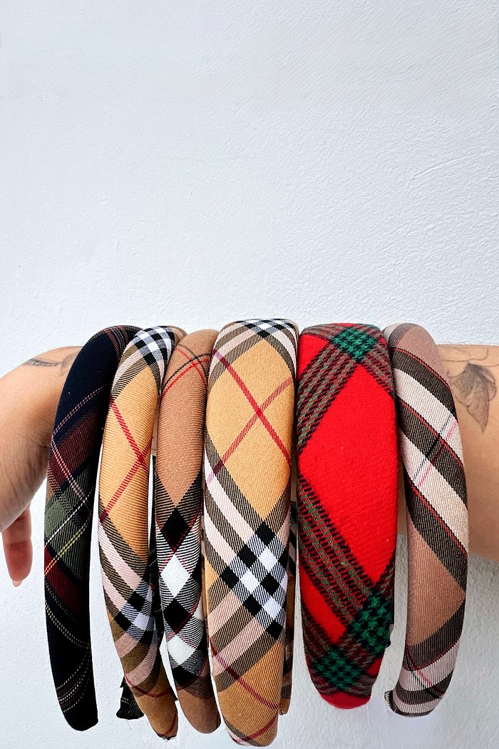 Tiara  Burberry  Azul Grossa - MiniMoni