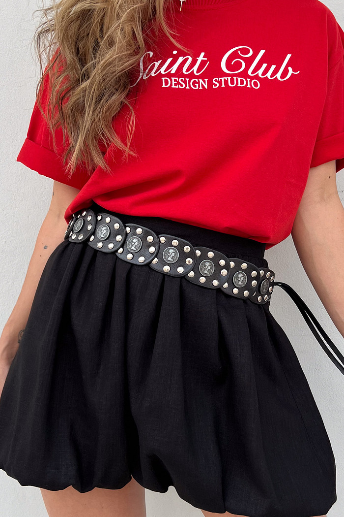 Cinto de Couro Franja Tridon - Mini Moni