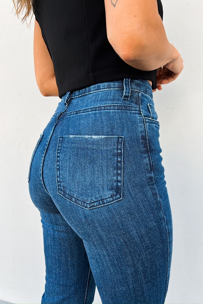 	Calça Denim Louise - Mini Moni