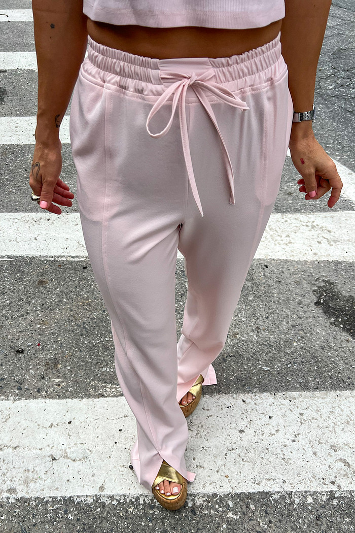 Calça Boxer Feminina Rosa Iogurte Itália - Mini Moni