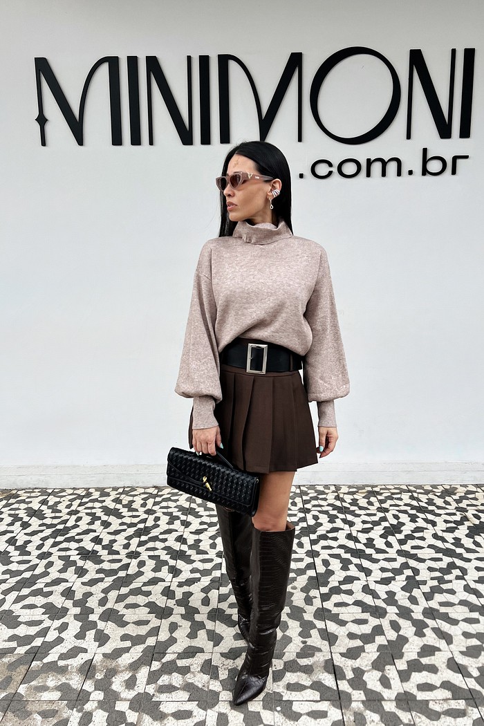 Blusa Cacau De Linha Ophelia - MiniMoni