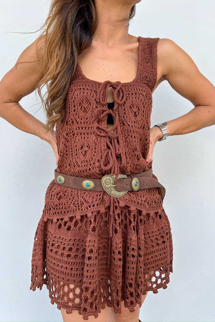 Conjunto de Linha Boho Marrom - Mini Moni