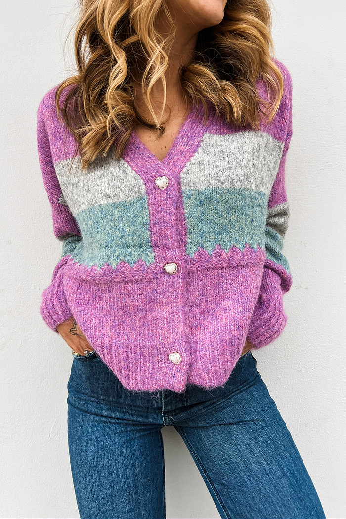 Casaco Vintage Carmo Lilás - Mini Moni