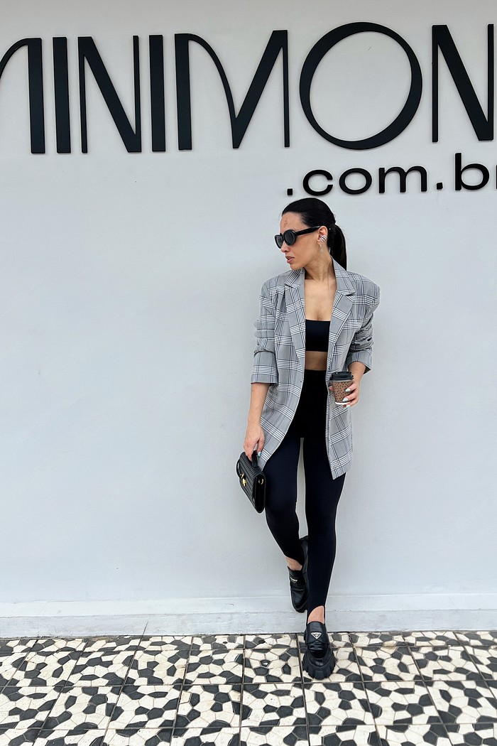 Calça Fusô Preta - MiniMoni