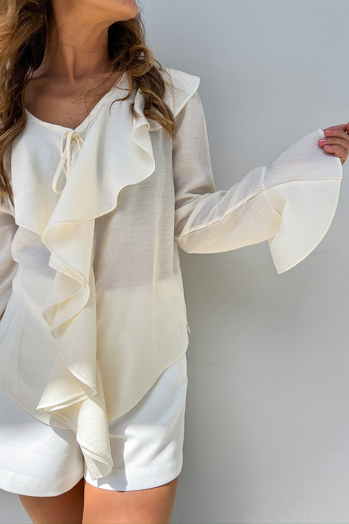 Blusa Louise Babadeira - Mini Moni