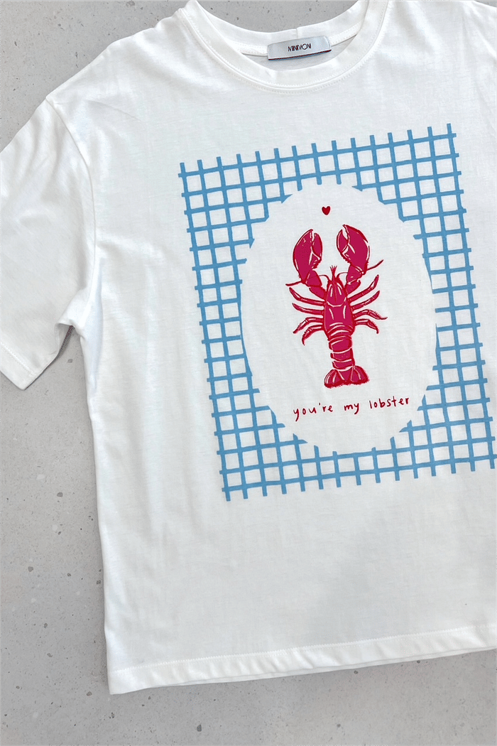 T-Shirt Love Lobster - MiniMoni
