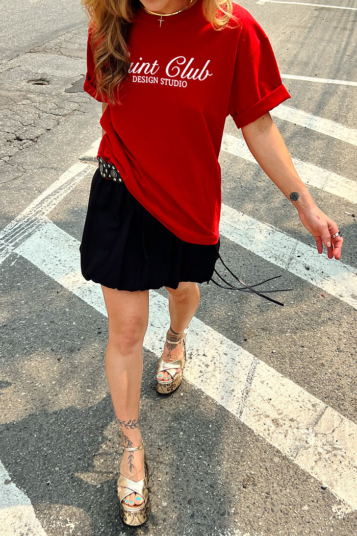 T-Shirt Básica Saint Club - Mini Moni