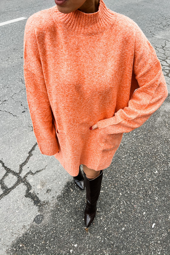 Maxi Blusa Talita Laranja - Mini Moni
