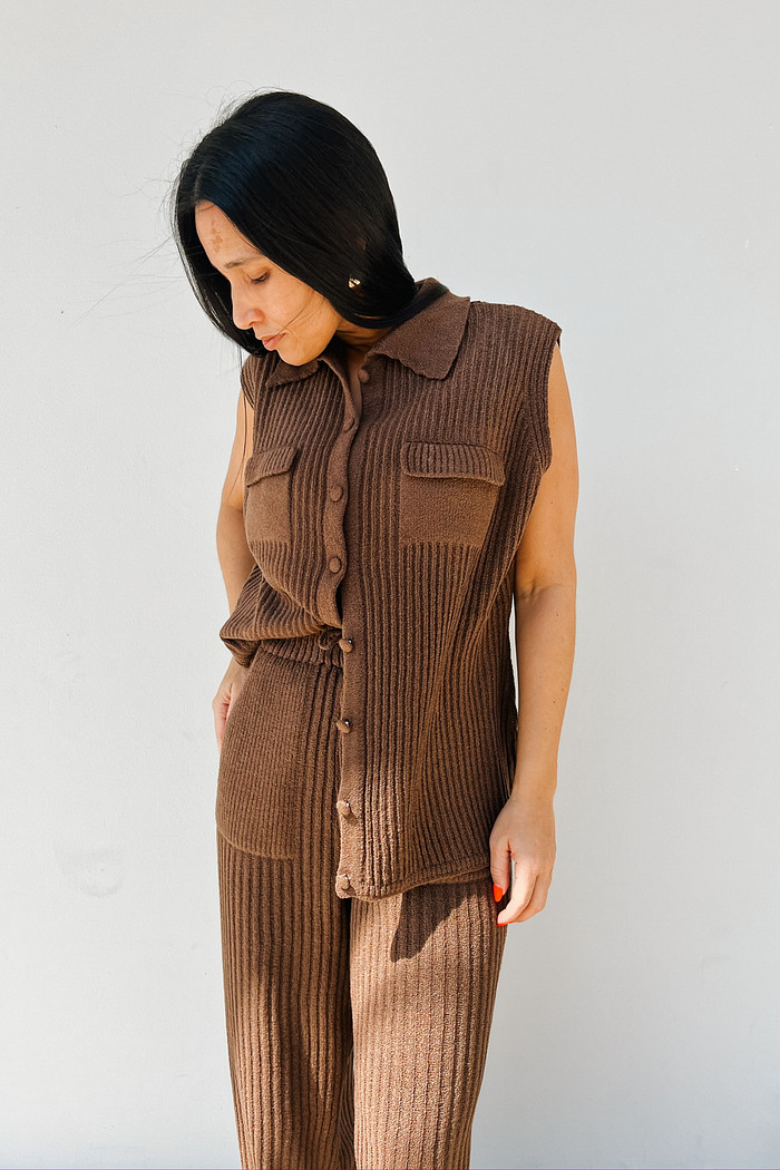 Conjunto de Linha Fiorela Marrom - Mini Moni