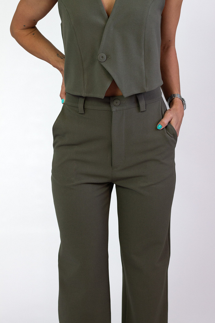 Calça de Alfaiataria Jeorgia Amazônia - Mini Moni