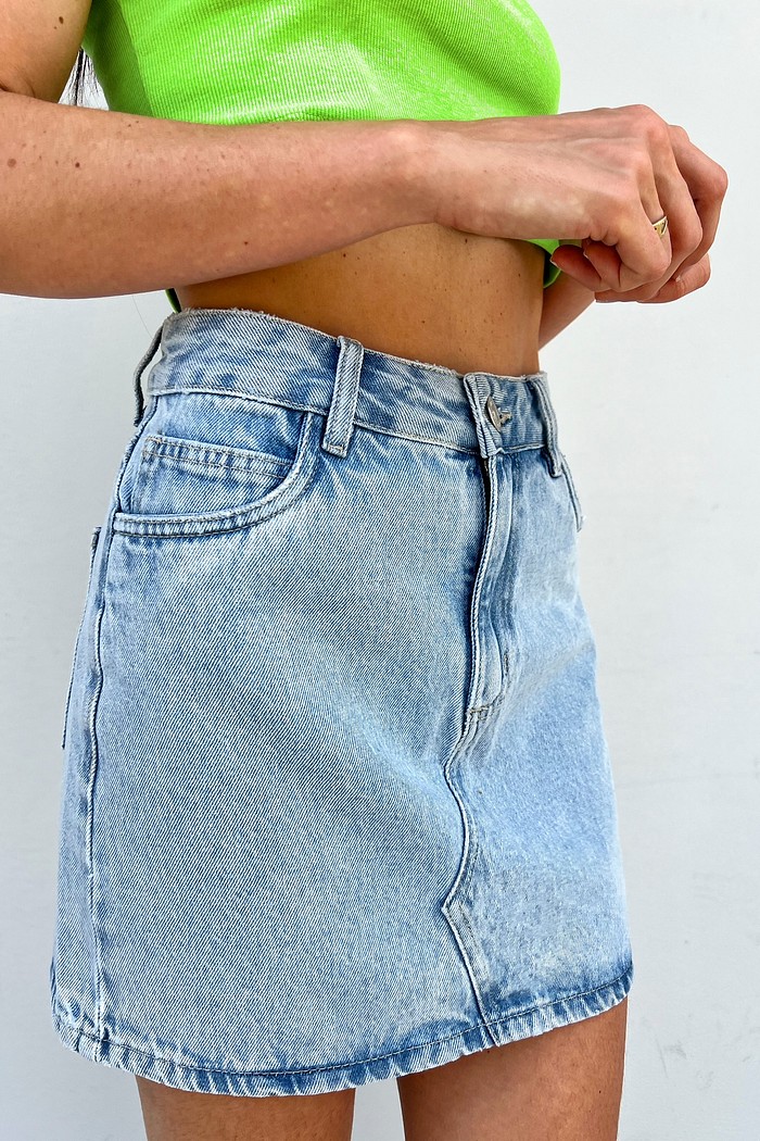 Saia Jeans Thayla - Mini Moni