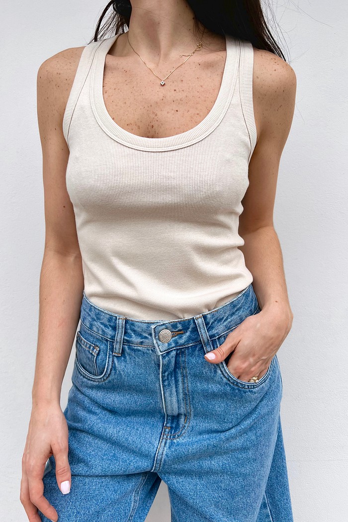 Regata Feminina Ribana Bege Daniela - Mini Moni