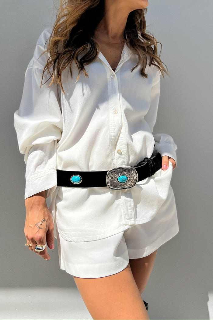 Camisa Sarjada Whitney - Mini Moni