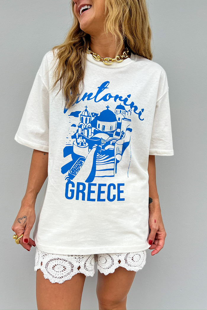 T-shirt Feminina Santorine - Mini Moni