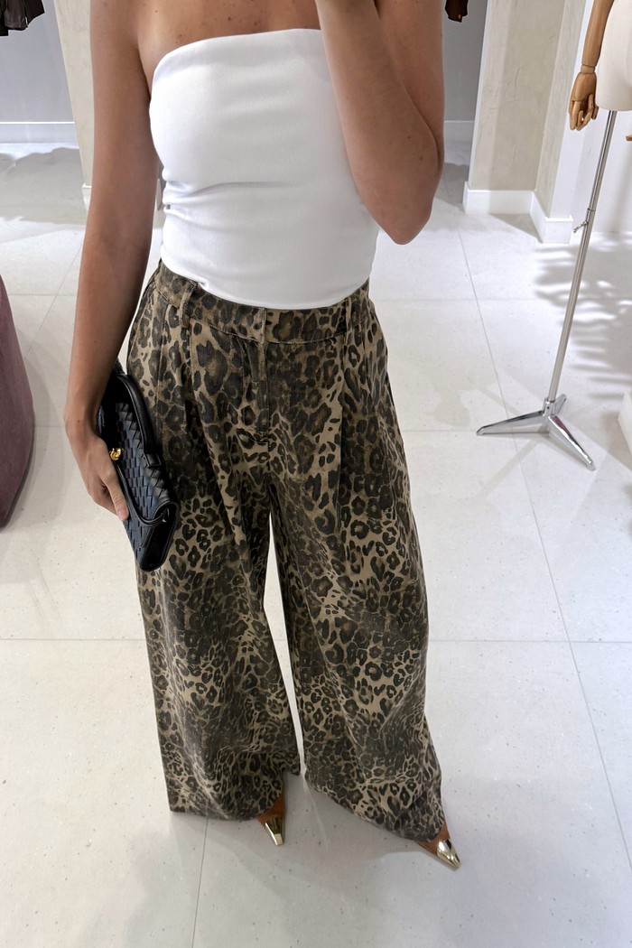 Calça Onça Antonela - MiniMoni