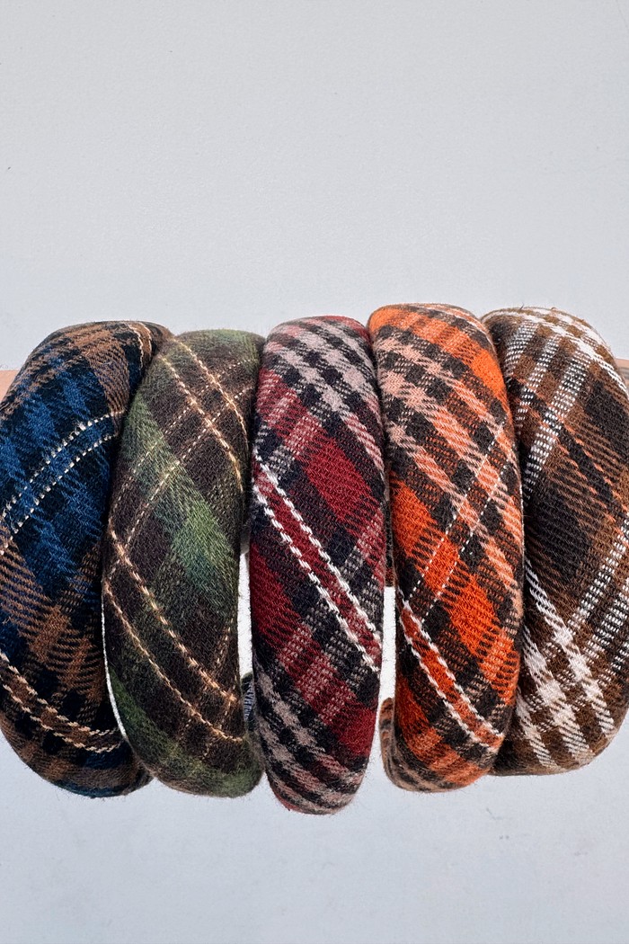 Tiara Grossa Azul Burberry - MiniMoni