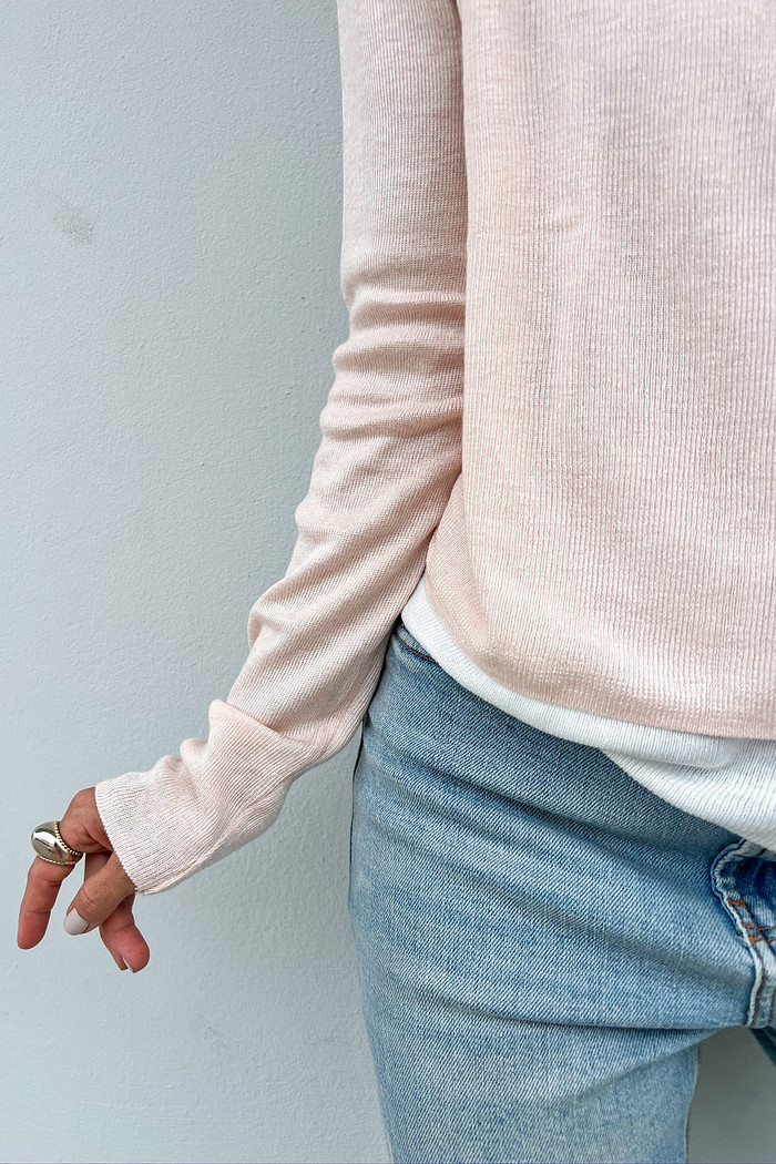 Cardigan Double Milene Rosa - Mini Moni