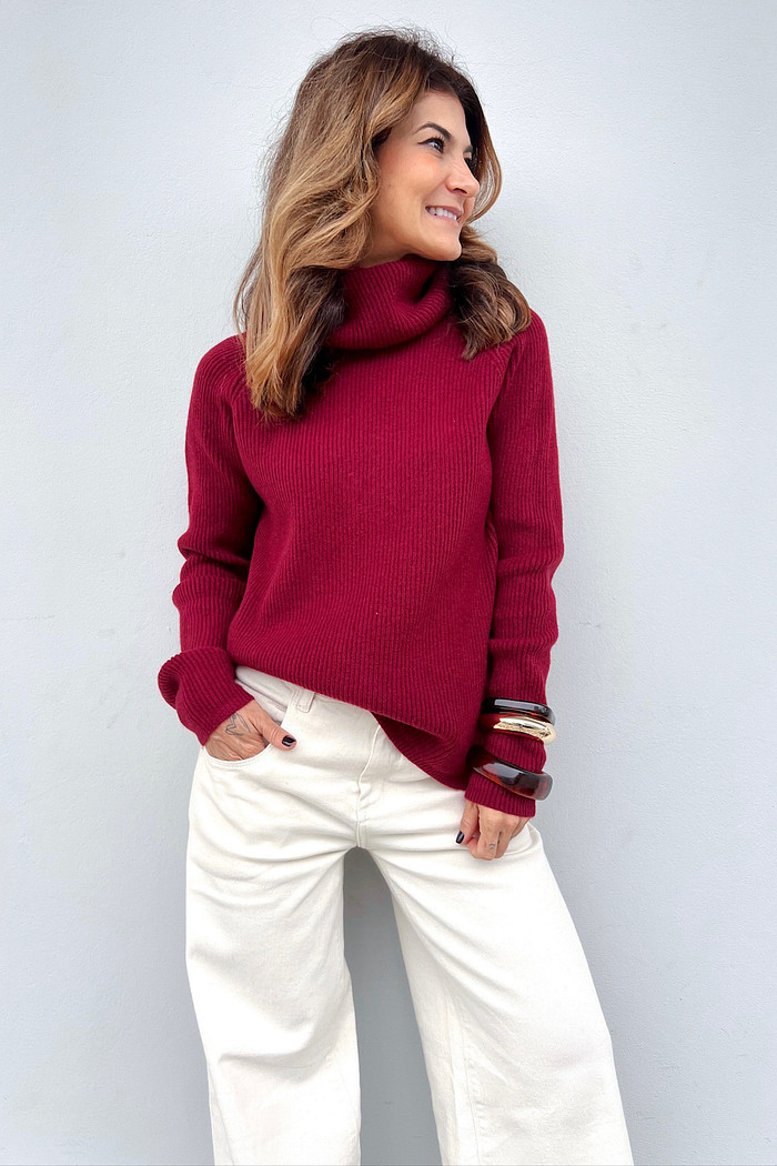 Maxi Tricot Muffin Vermelho - Mini Moni