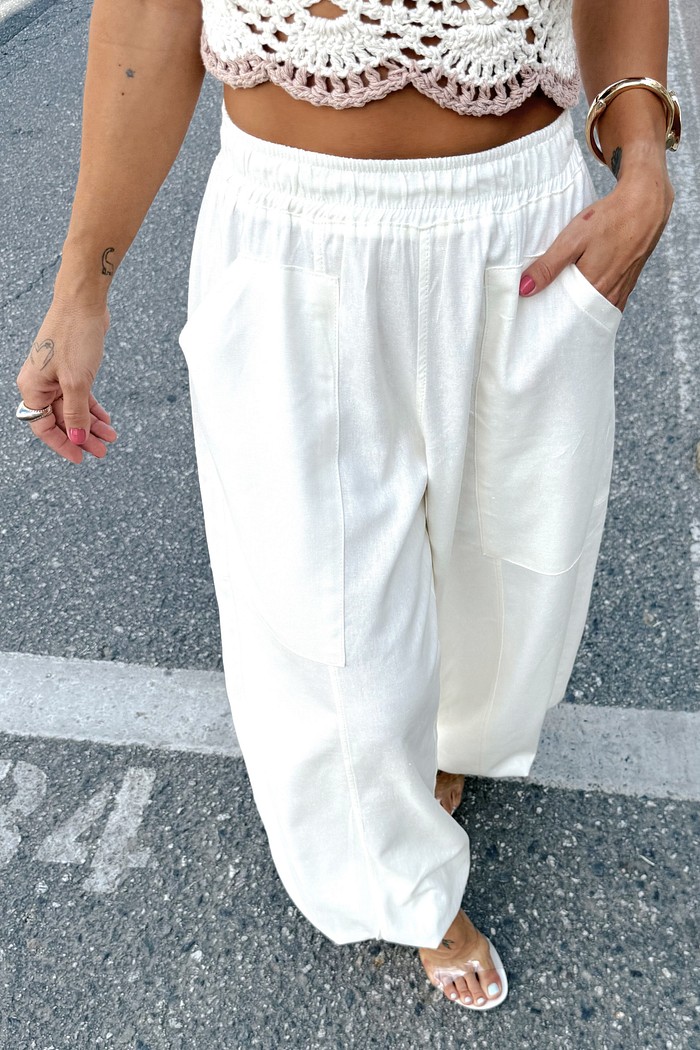 Calça  Natural Aladim - MiniMoni